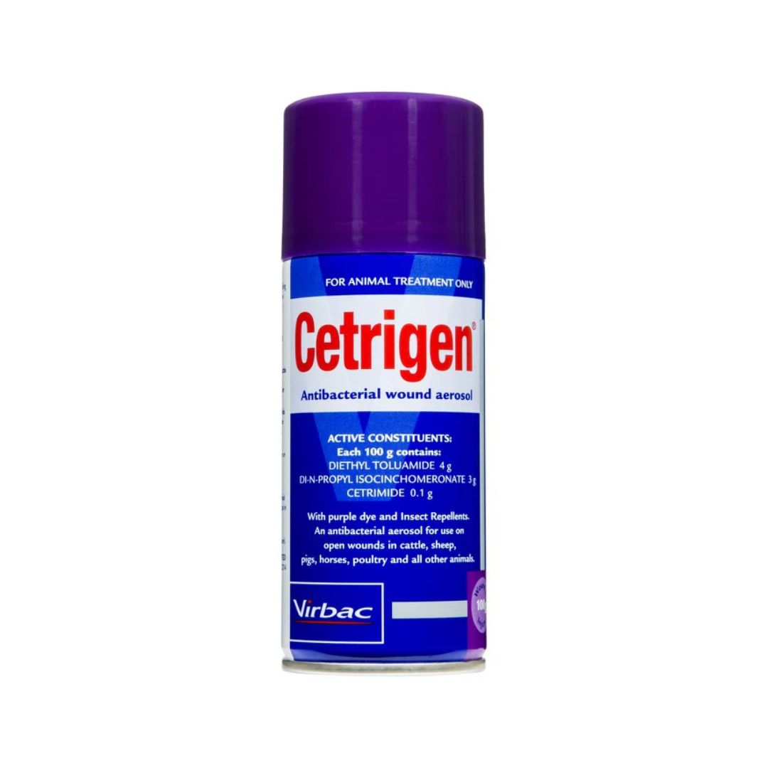 Cetrigen Antibacterial Wound Aerosol Spray 100g
