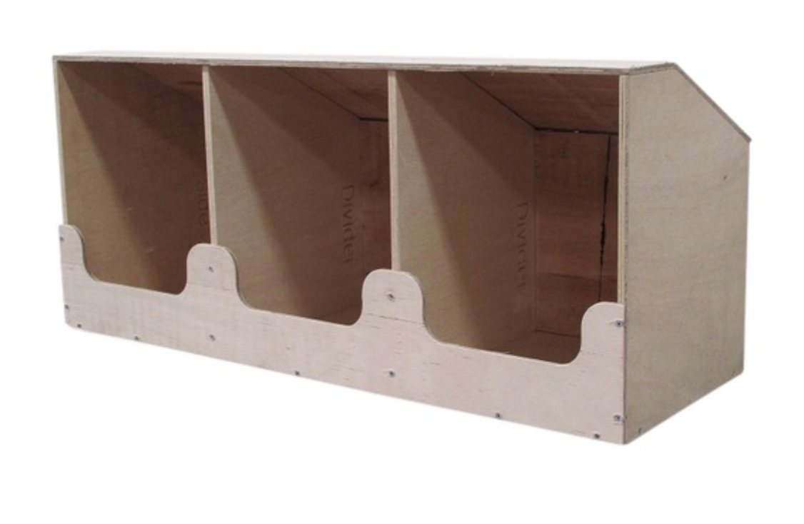 Chicken layer box - triple