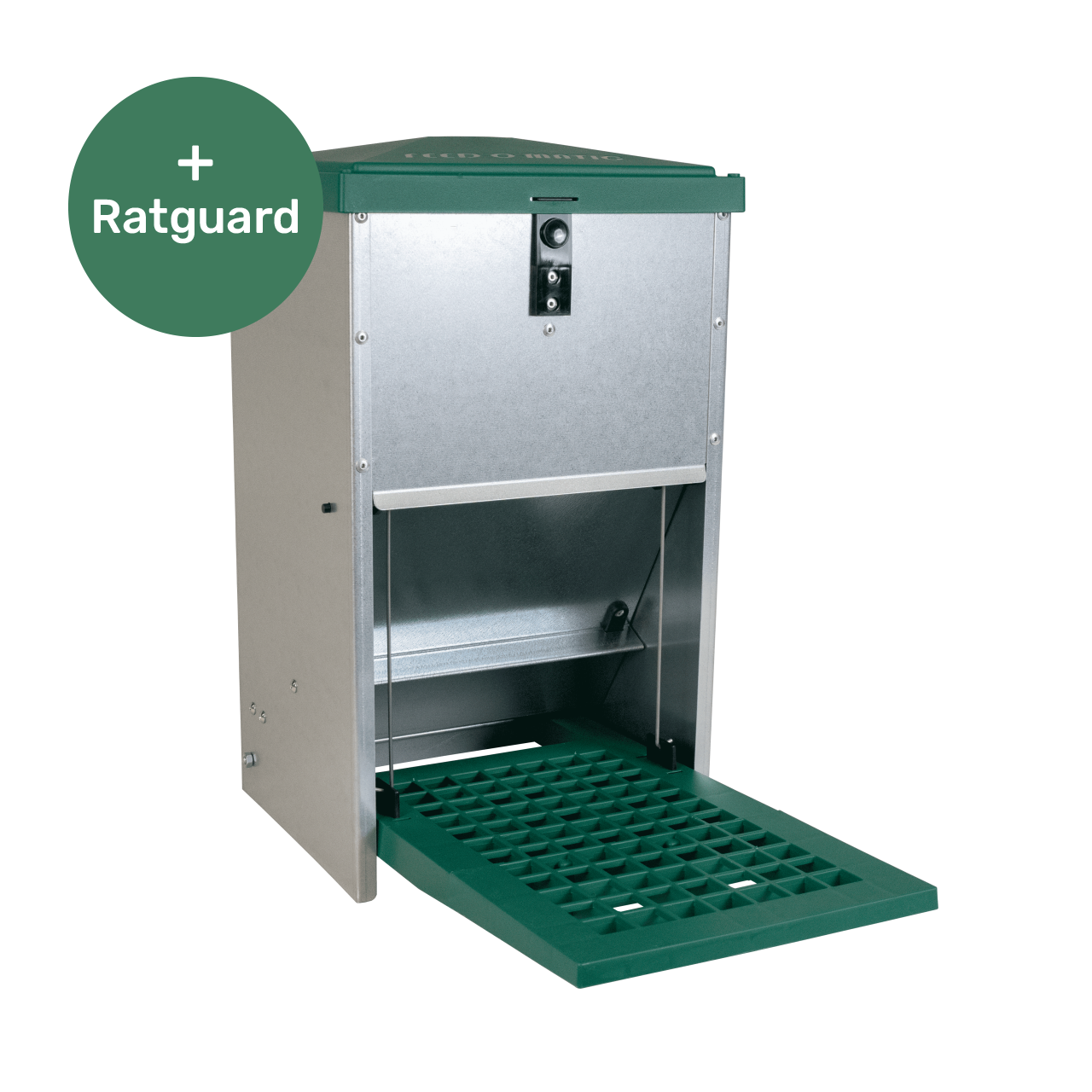 Feed-O-Matic Automatic poultry feeder with Ratguard - 8kg