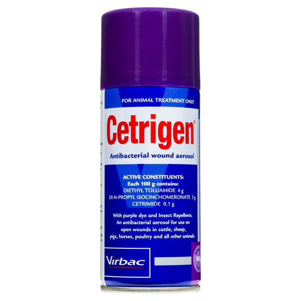 Cetrigen antibacterial wound spray