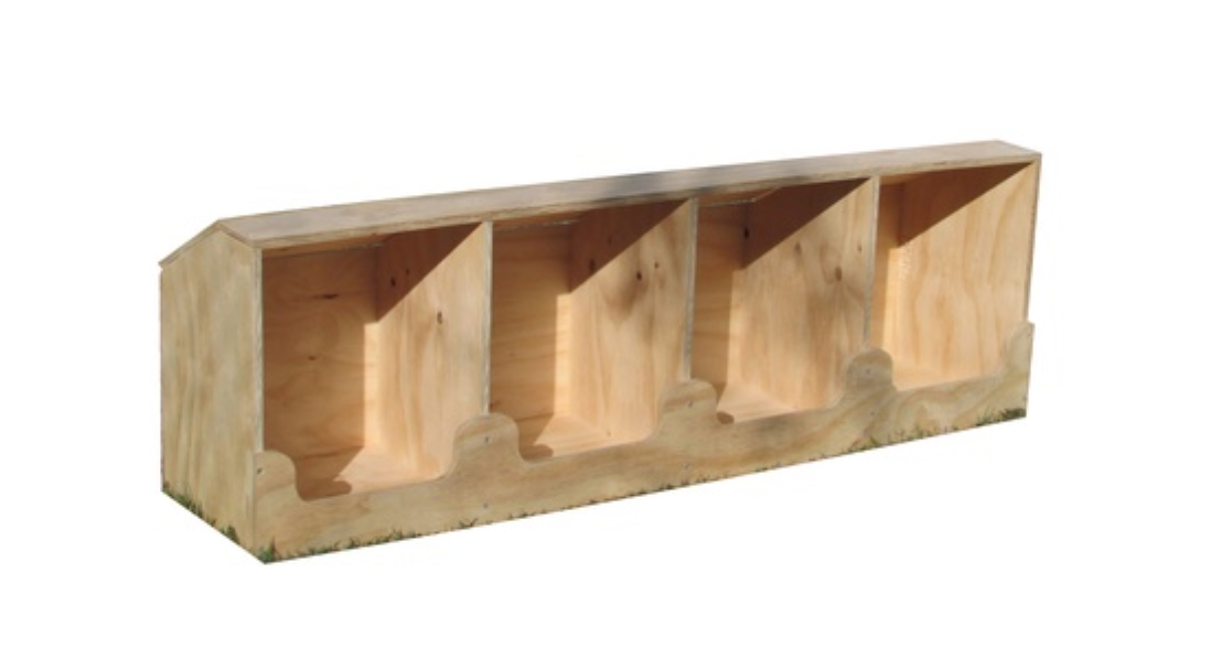 Chicken layer box - quadruple