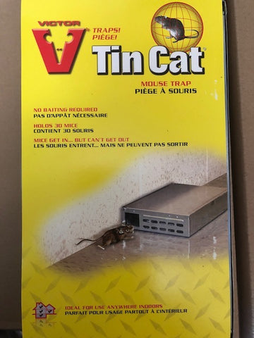 Tin Cat Mouse trap