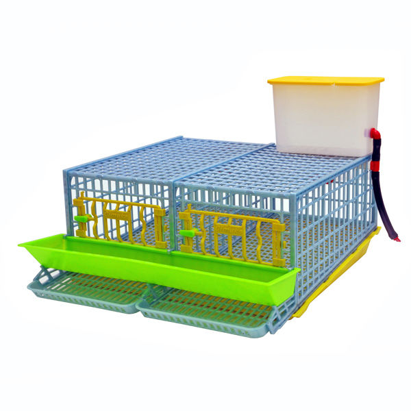 Comfortplast - quail layer cage - double